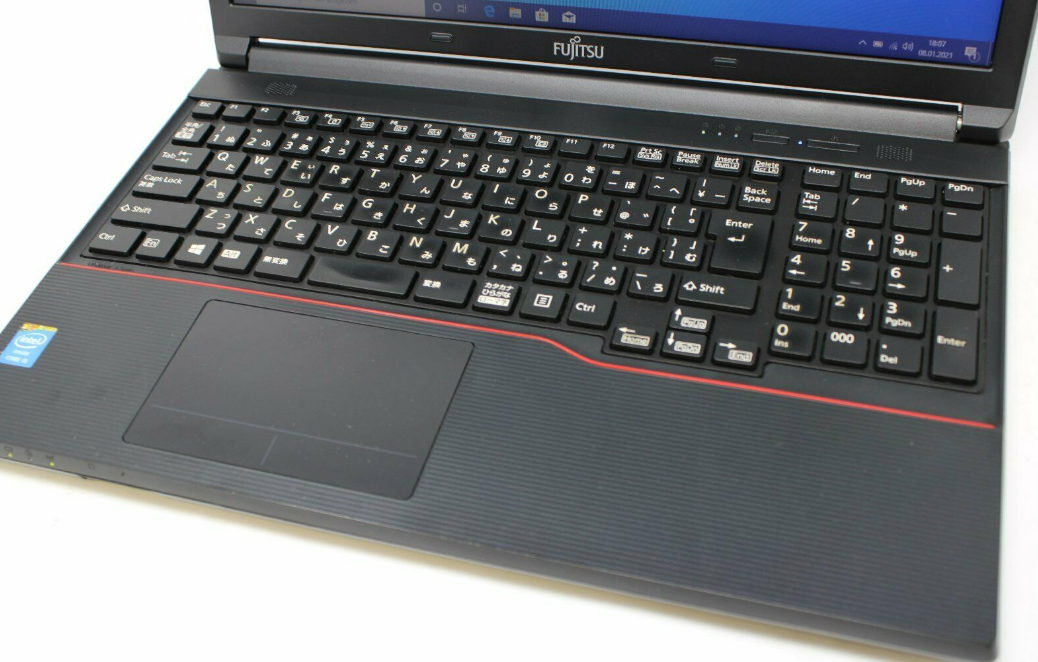 FUJITSU Notebook LIFEBOOK A573 Core i7 8GB HDD500GB スーパーマルチ テンキーあり 無線LAN Windows10 64bitWPS Office 15.6インチ  パソコン  ノートパソコン液晶156型ワイドHD